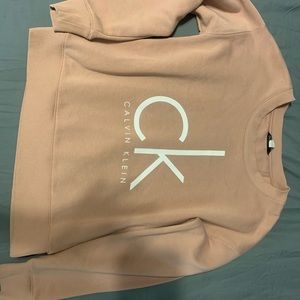 Calvin Klein mauve colored sweatshirt